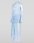 Saemdi - Oria Draped Mesh Dress -