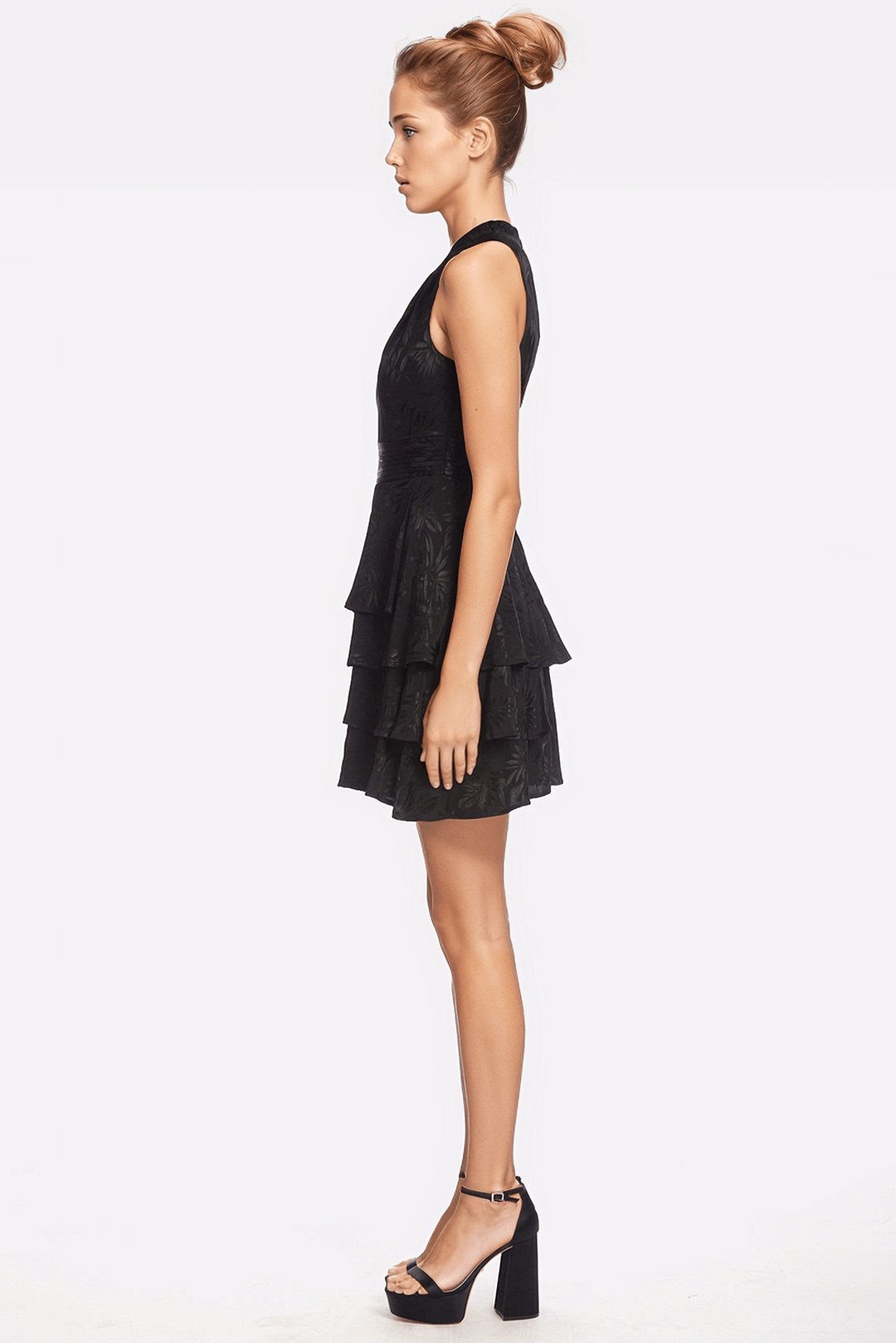 ONE33 SOCIAL - The Heidi Tiered Cocktail Dress -