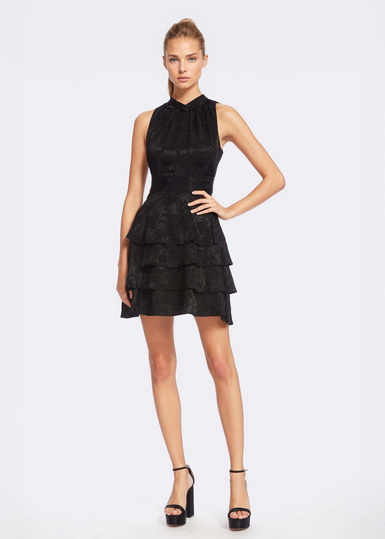 ONE33 SOCIAL - The Heidi Tiered Cocktail Dress -