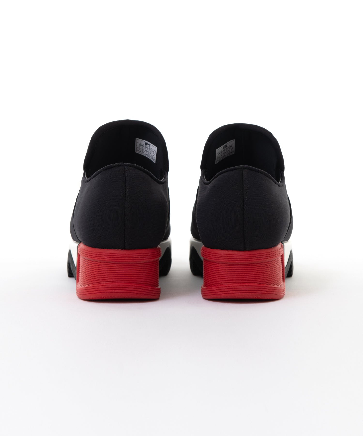 iRi - Wes I Black Red Low Top Sneaker -
