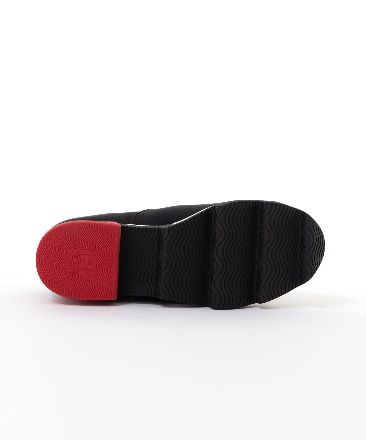 iRi - Wes I Black Red Low Top Sneaker -