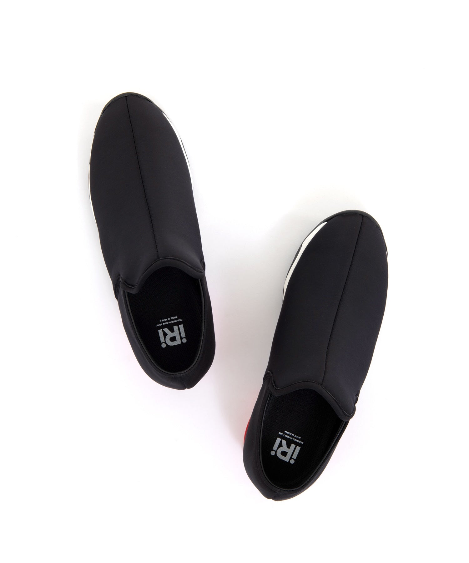 iRi - Wes I Black Red Low Top Sneaker -