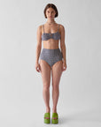 WRAY - Neve Bikini Bottom - Graphic Gingham -