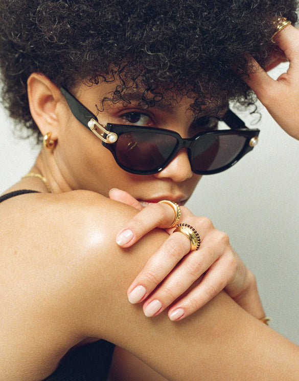 Le Specs x Missoma - Serpens Link - Black -