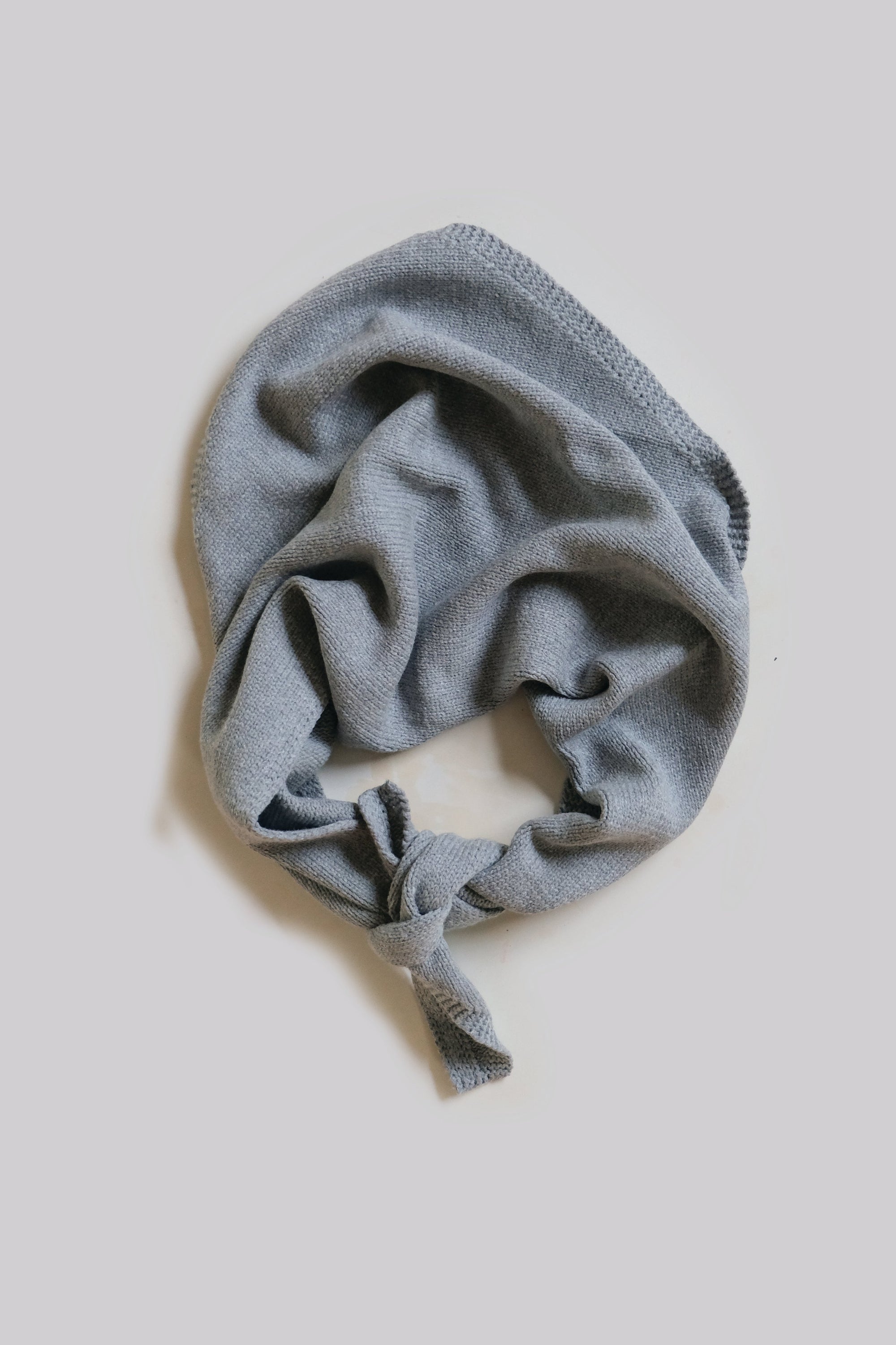 Callahan Knitwear - Handkerchief Scarf - Dark Heather Grey -