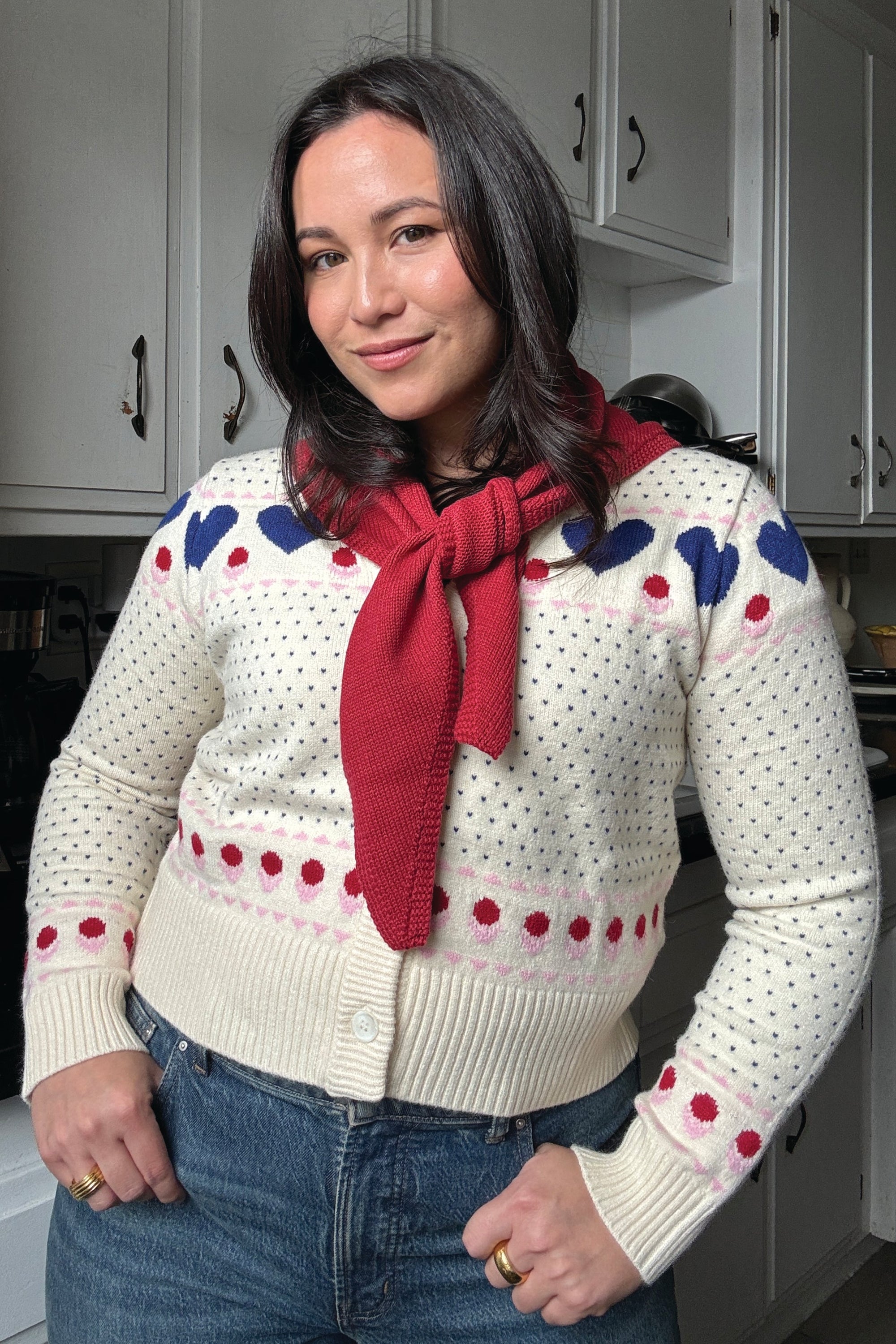 Callahan Knitwear - Victoria Cardigan - Creme -