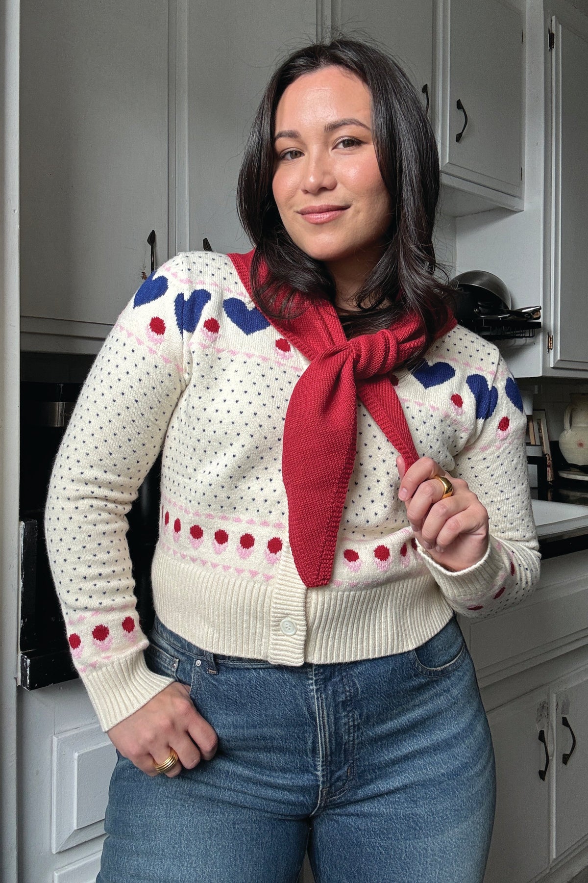 Callahan Knitwear - Victoria Cardigan - Creme -