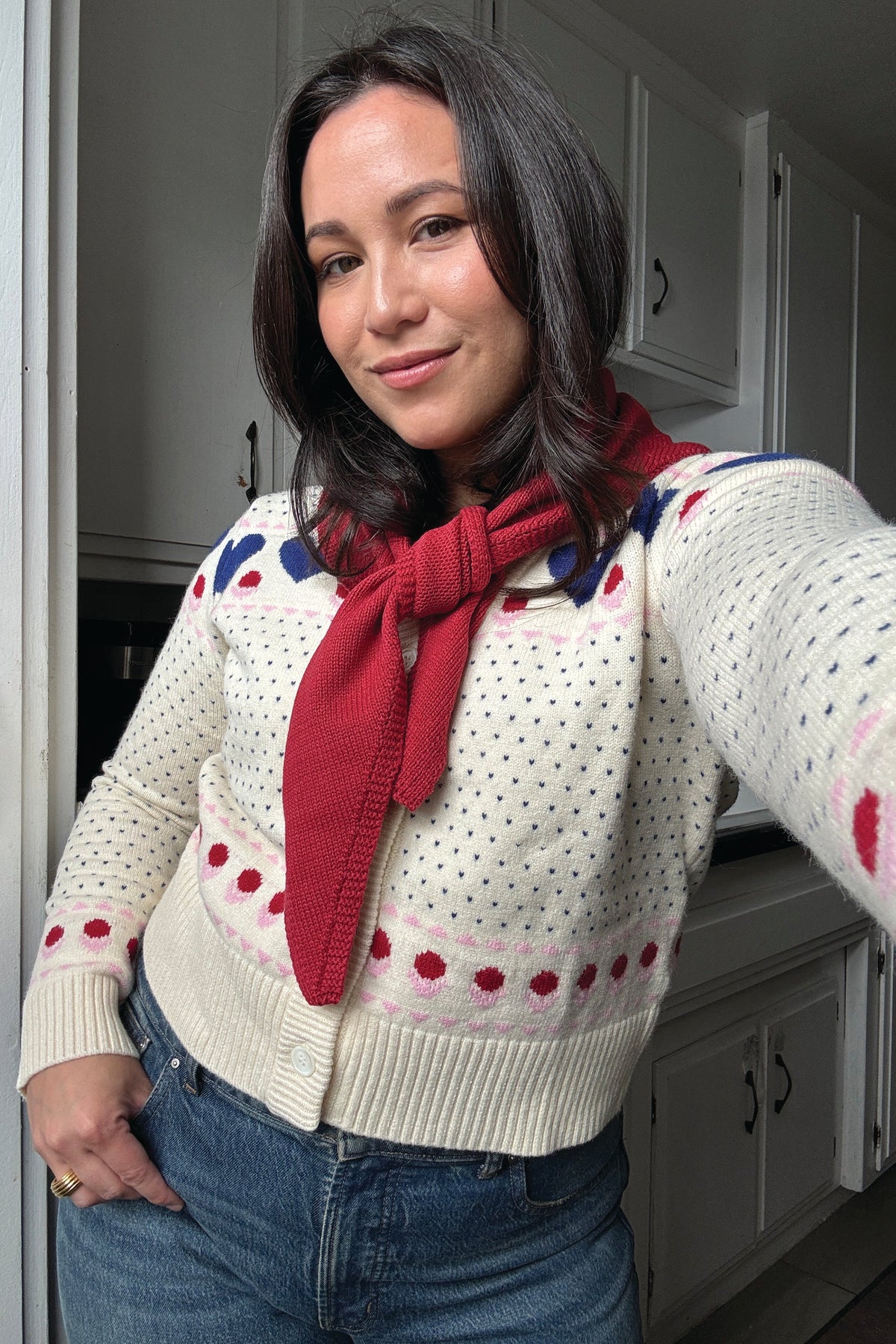 Callahan Knitwear - Victoria Cardigan - Creme -