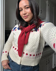 Callahan Knitwear - Victoria Cardigan - Creme -