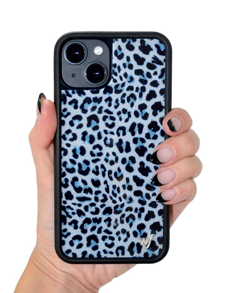 Hand Pic Image 01 Blue Meow iPhone Case