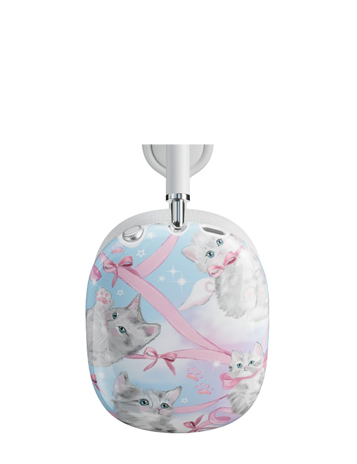 Wildflower Kitten Around AirPods Max Cover