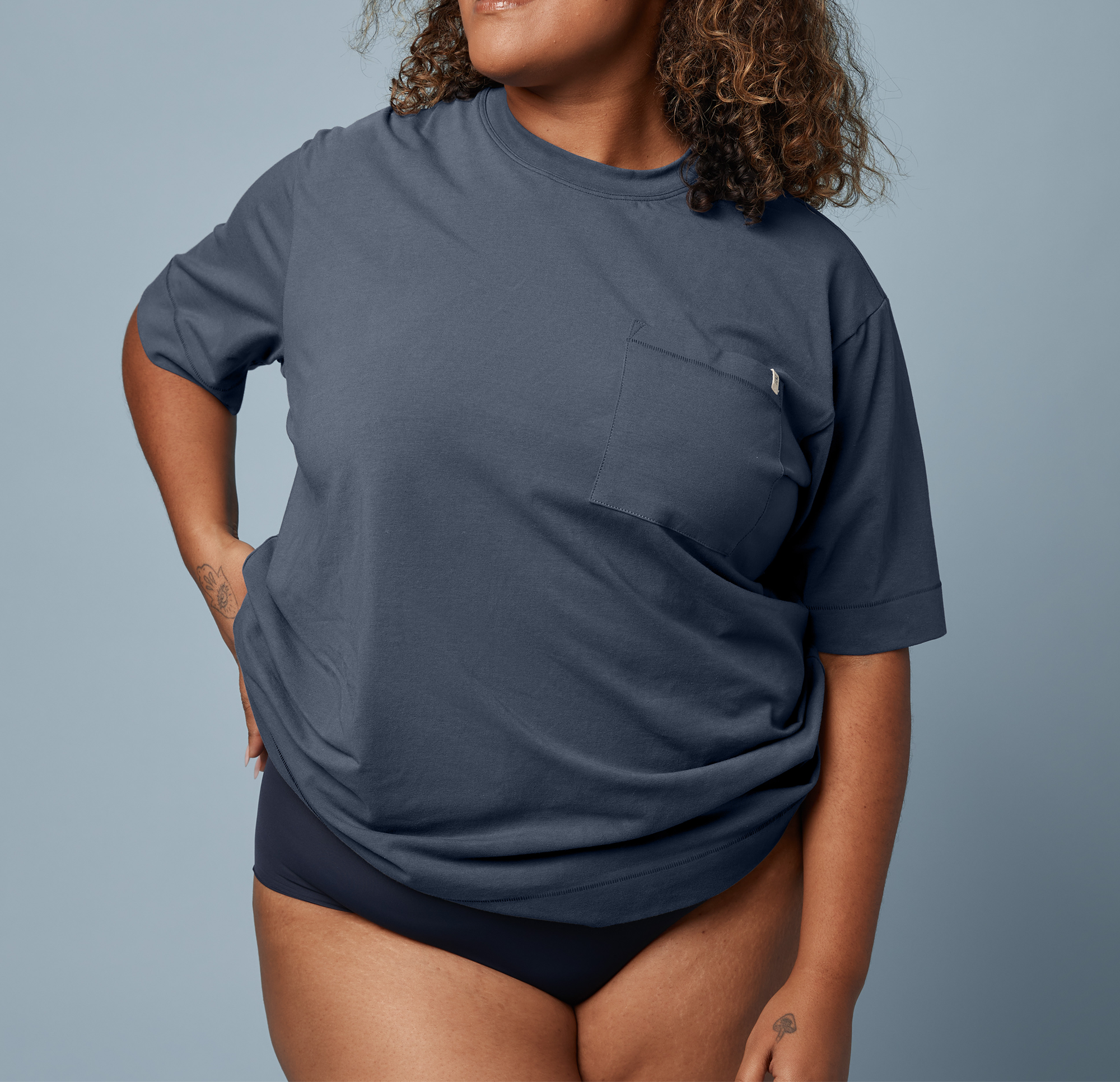 Harper Wilde - Perfect Pima Pajama T-Shirt - Eventide -