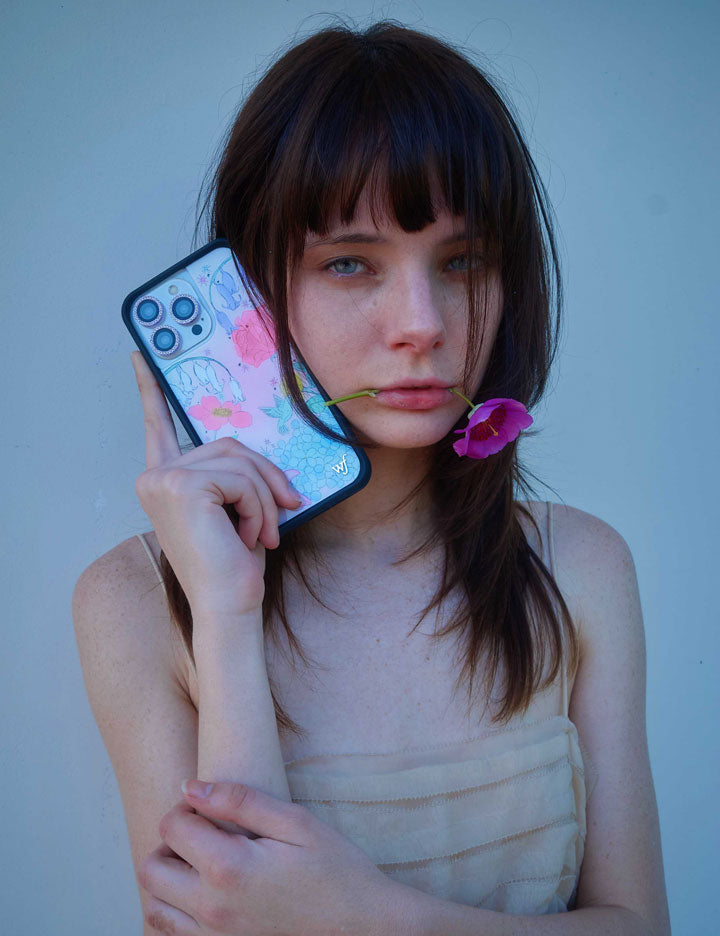 Supporting Image 02 Bluebelle Dreams iPhone Case