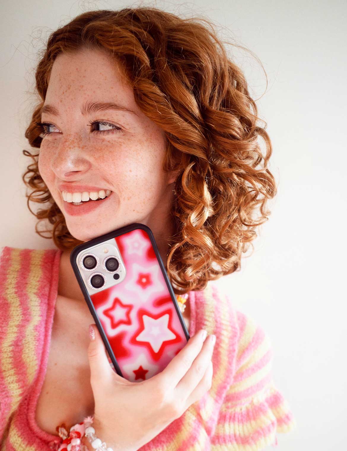 Lifestyle Image 02 Red Dream Star iPhone Case