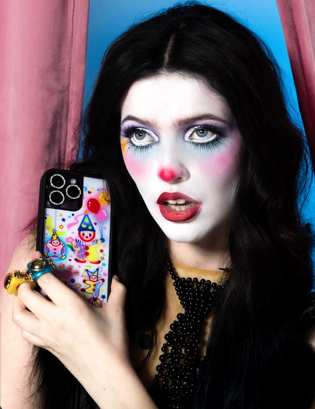 Supporting Image 03 Clown Around iPhone Case