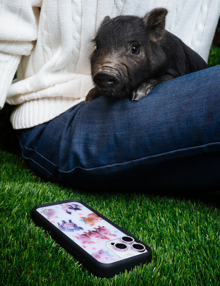 Supporting Image 03 Little Piggies iPhone Case