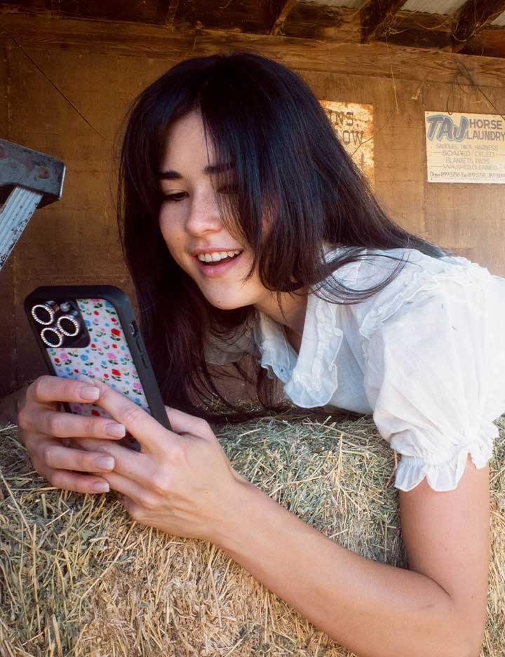 Lifestyle Image 04 Prairie Floral iPhone Case