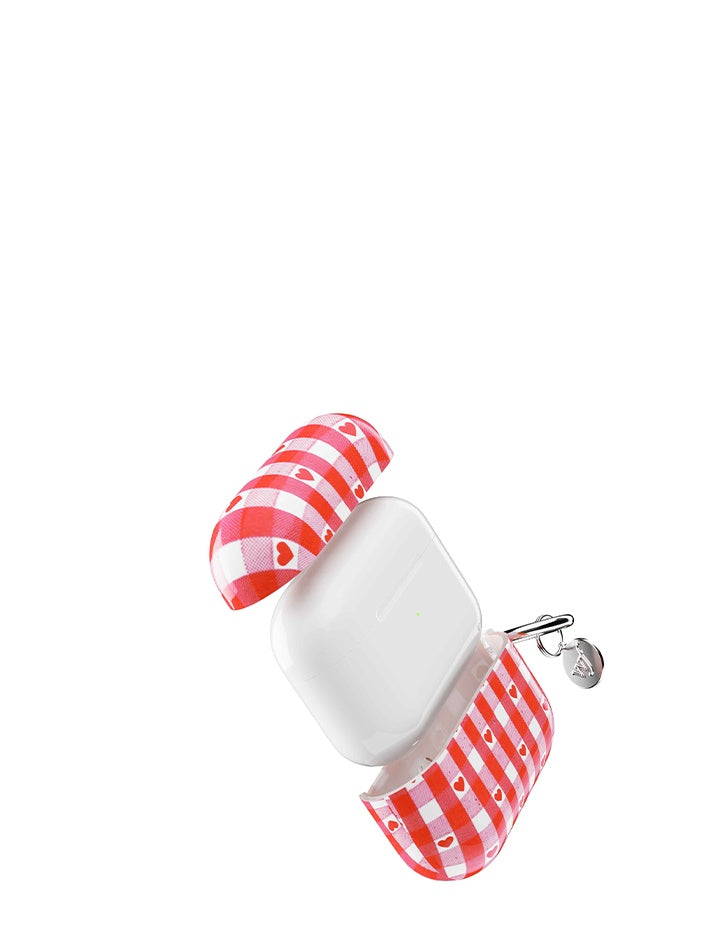 Red Gingham AirPods 