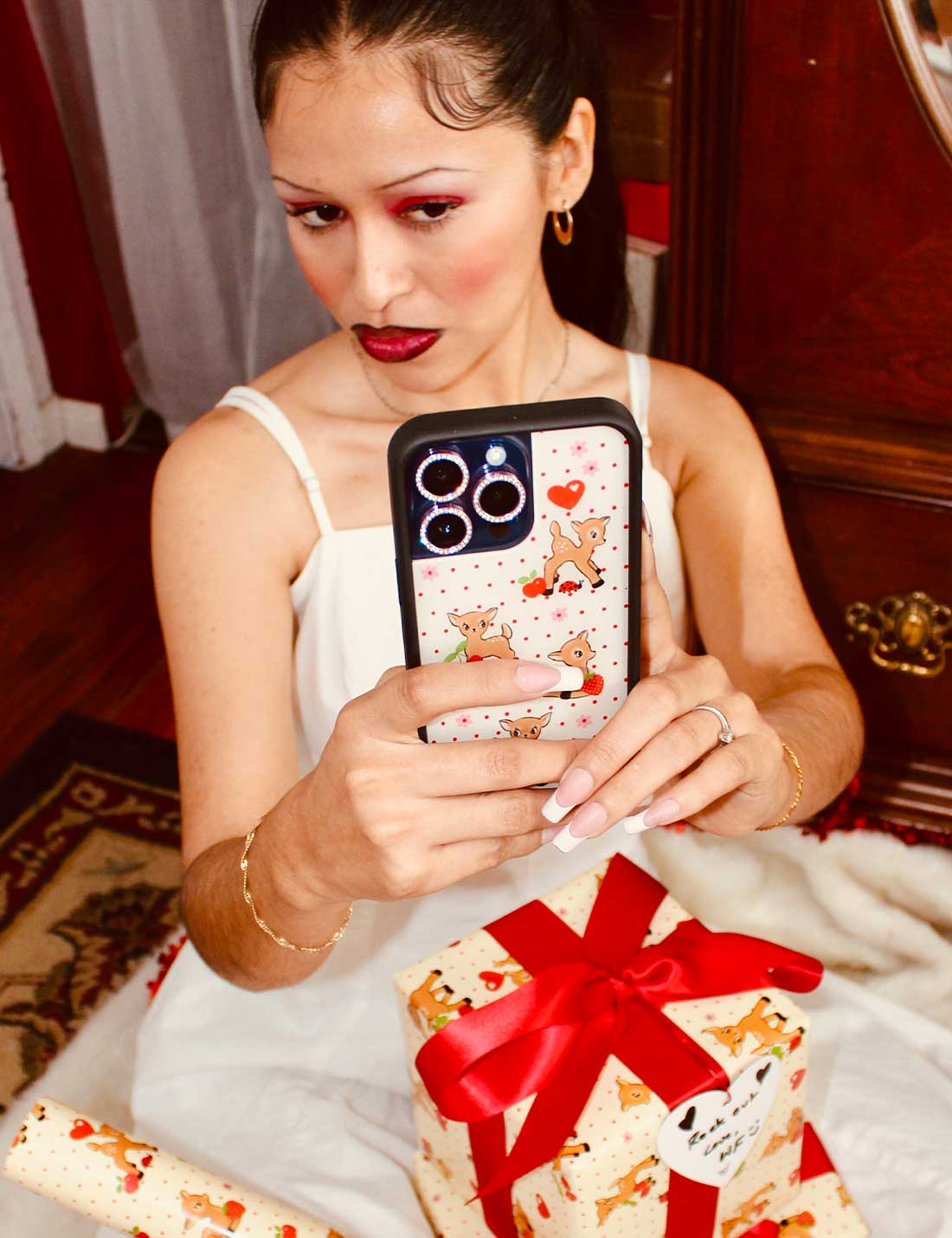 Supporting Image 04 Oh Deer iPhone Case