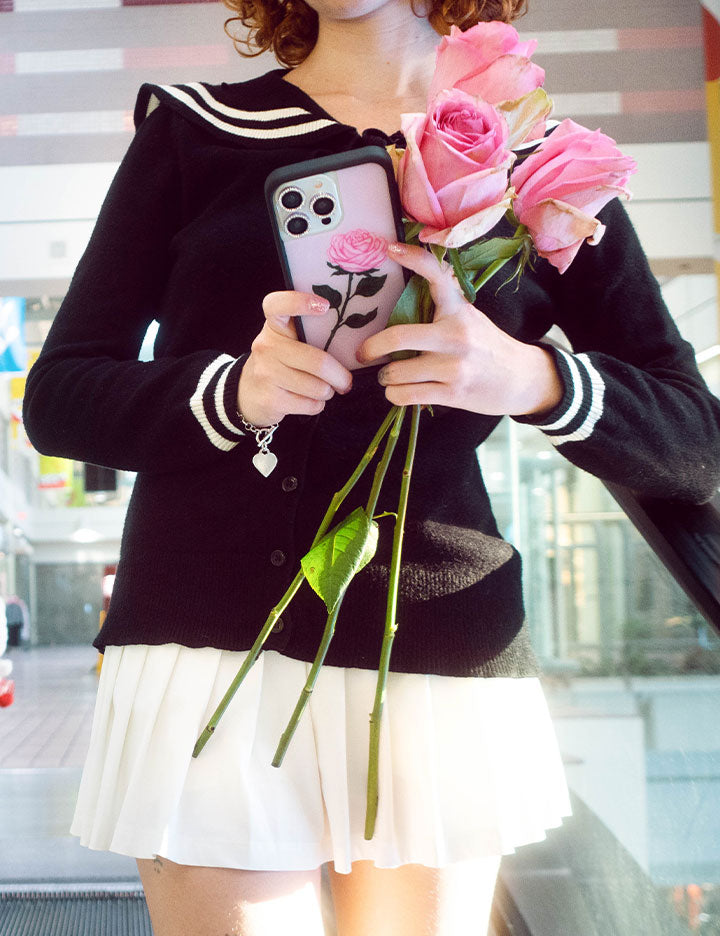 Supporting Image 04 Pink Rose iPhone Case