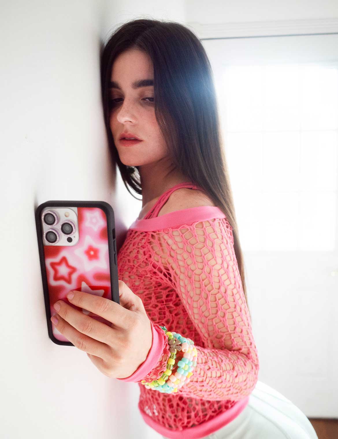 Supporting Image 04 Red Dream Star iPhone Case