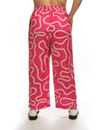 Boyko - Kitt Pants - Hot Pink Squiggle -