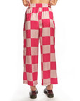 Boyko - Kitt Pants - Hot Pink Check -