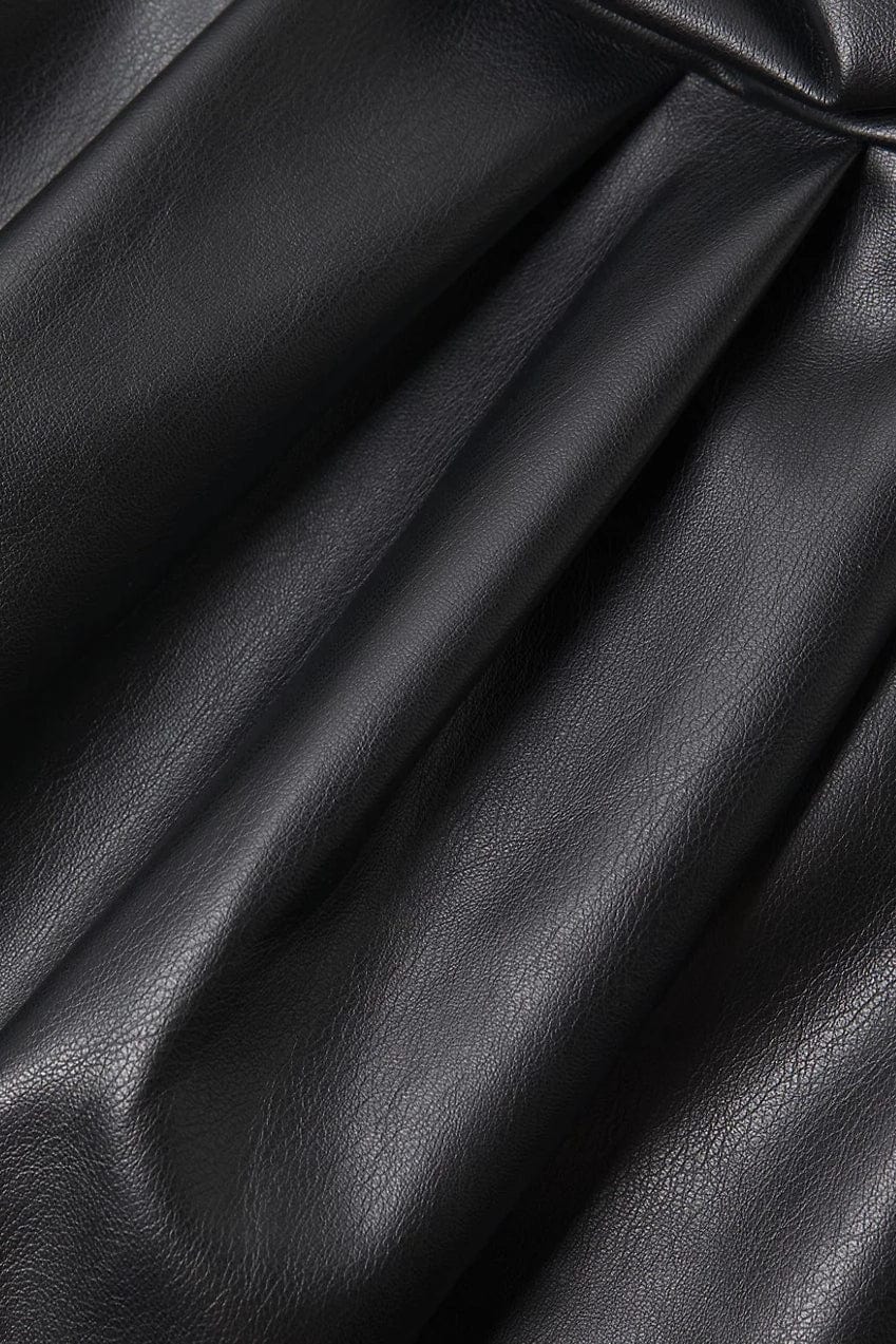 ONE33 SOCIAL - The Toby - Leather Maxi Dress -