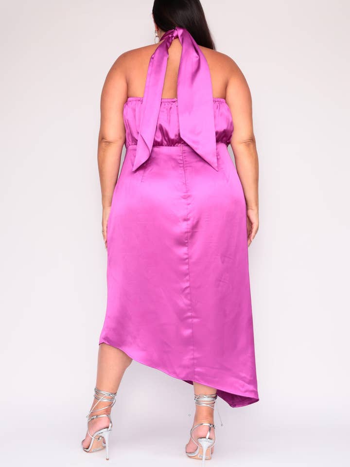 GIA/irl - Sofia Dress - Fuchsia -