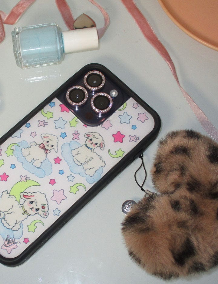 Supporting Image 05 Fuzzy Leopard Heart W/ Wf Charm