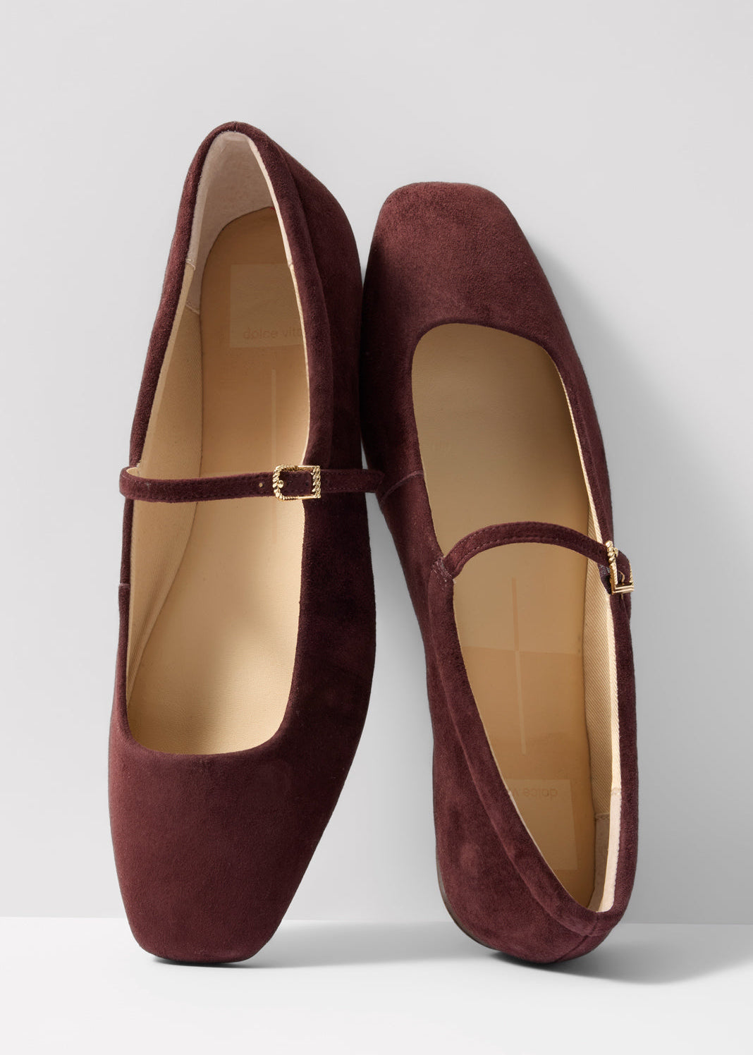 Dolce Vita - Reyes Flat - Mulberry Suede -