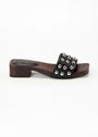 Fiora Heeled Sandal - Black
