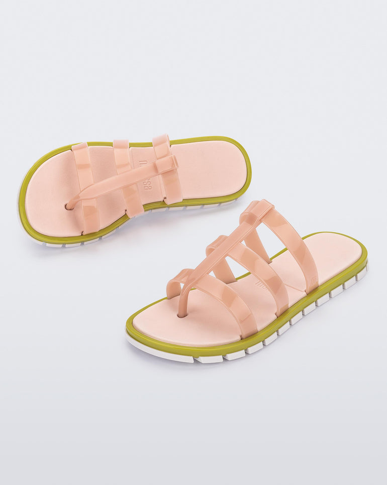 Melissa - Path Slide - Pink/Green -