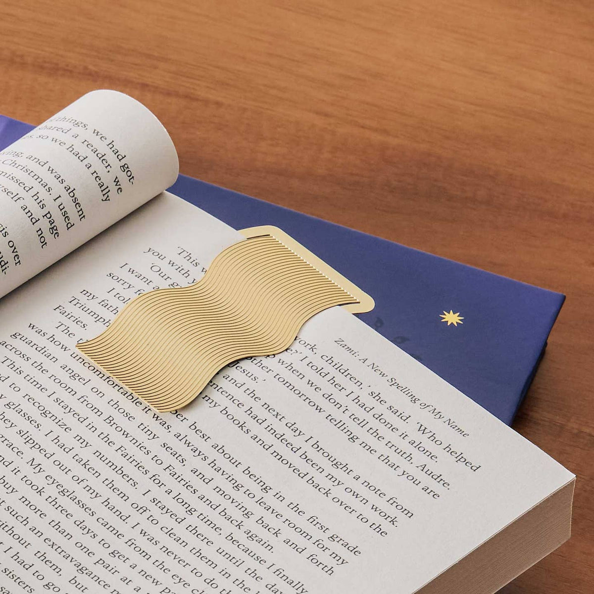 Papier - Wave Bookmark - Gold -
