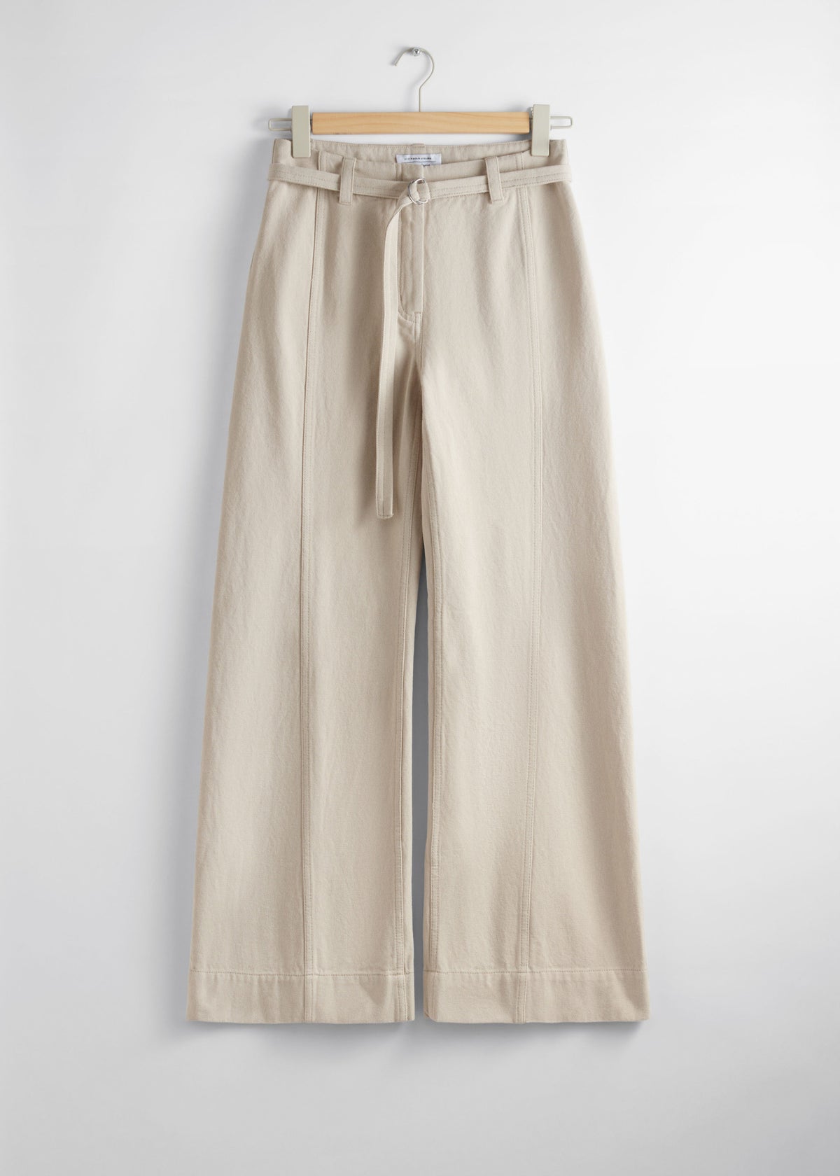 & Other Stories - Essential Dilem Trousers - Beige -