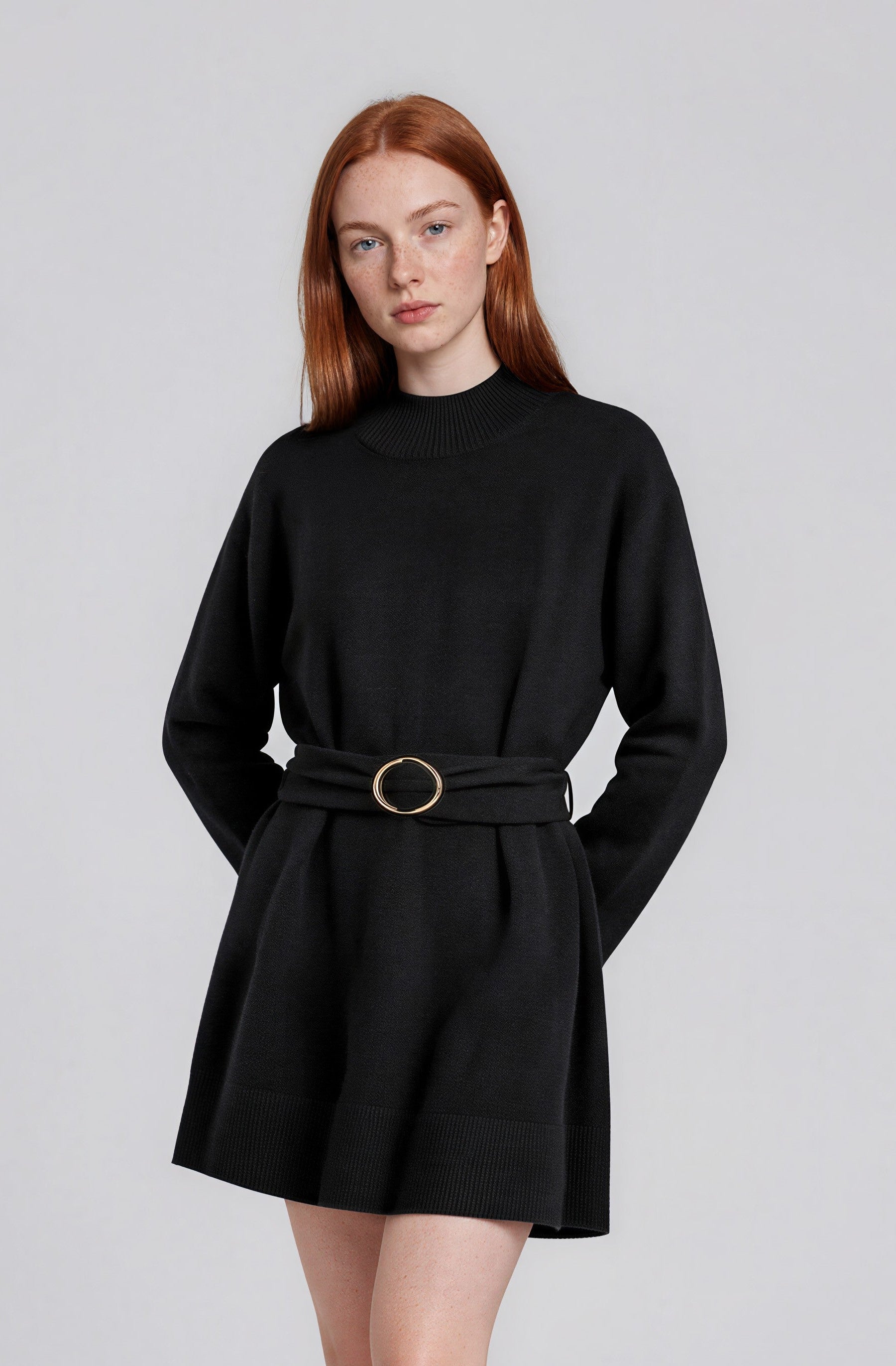 & Other Stories - Adele Cashmere Dress - Black -