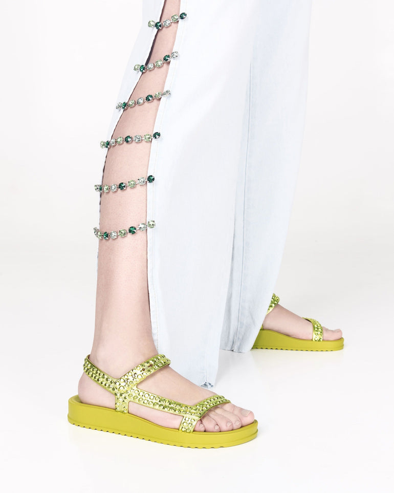 Melissa - Lust - Green/Metallic Green -
