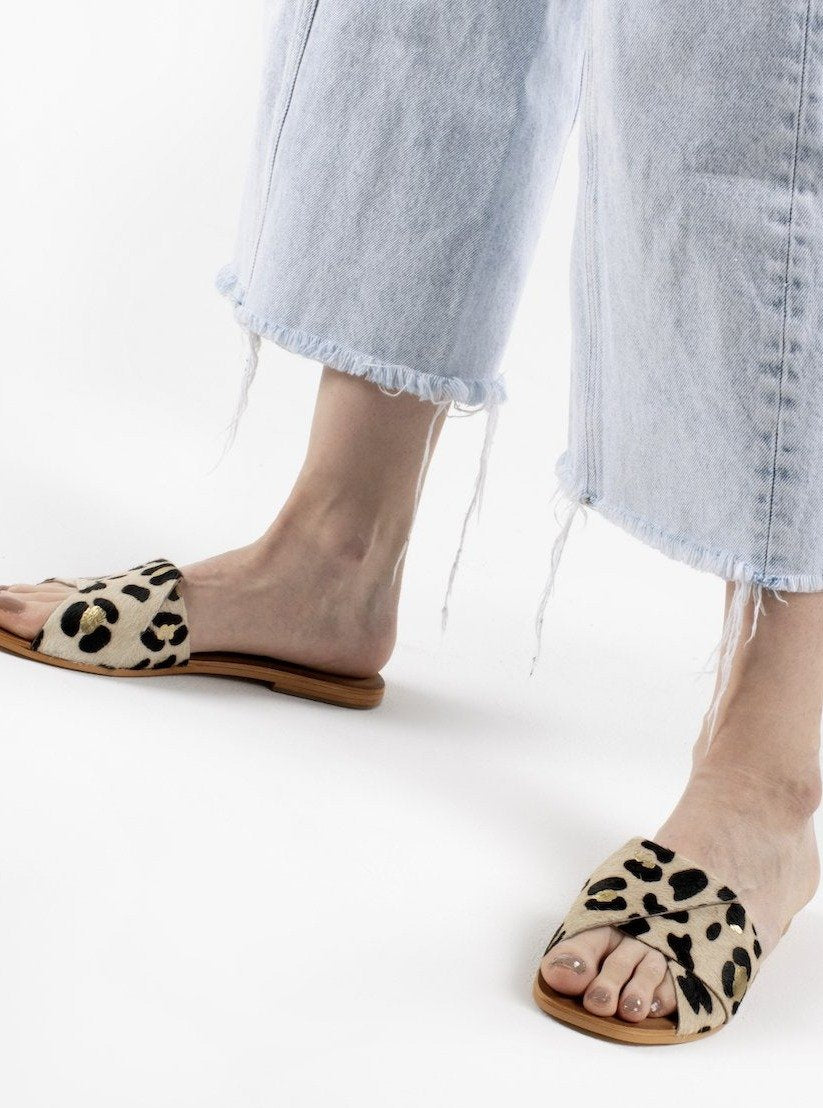 salt + umber - Bora Bora - Leopard Metallic -