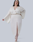 GIA/irl - Alayiah Midi Dress - Ivory -