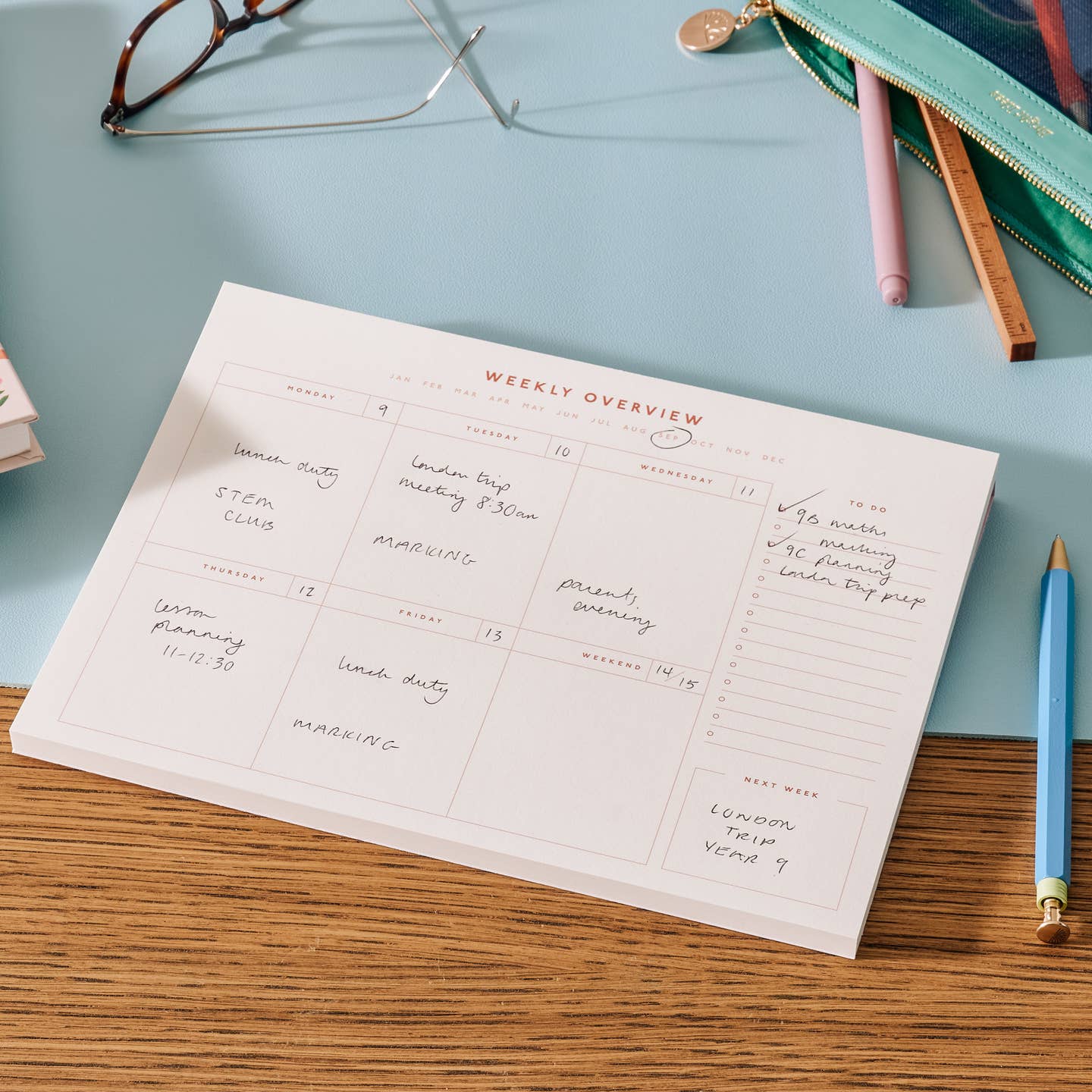 Papier - Joy Weekly Desk Planner -