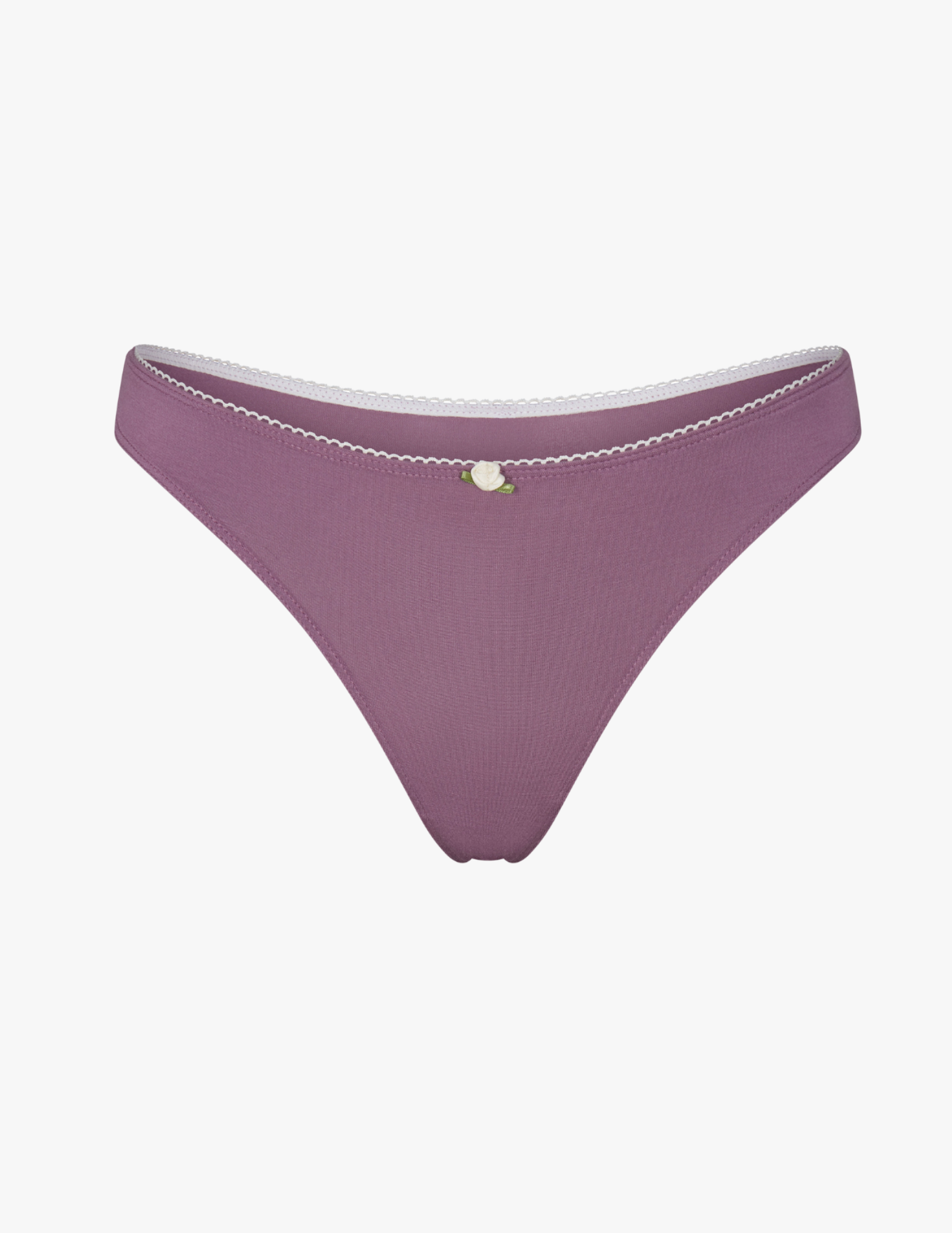 Rat Boi - Low Rise Thong - Aubergine -