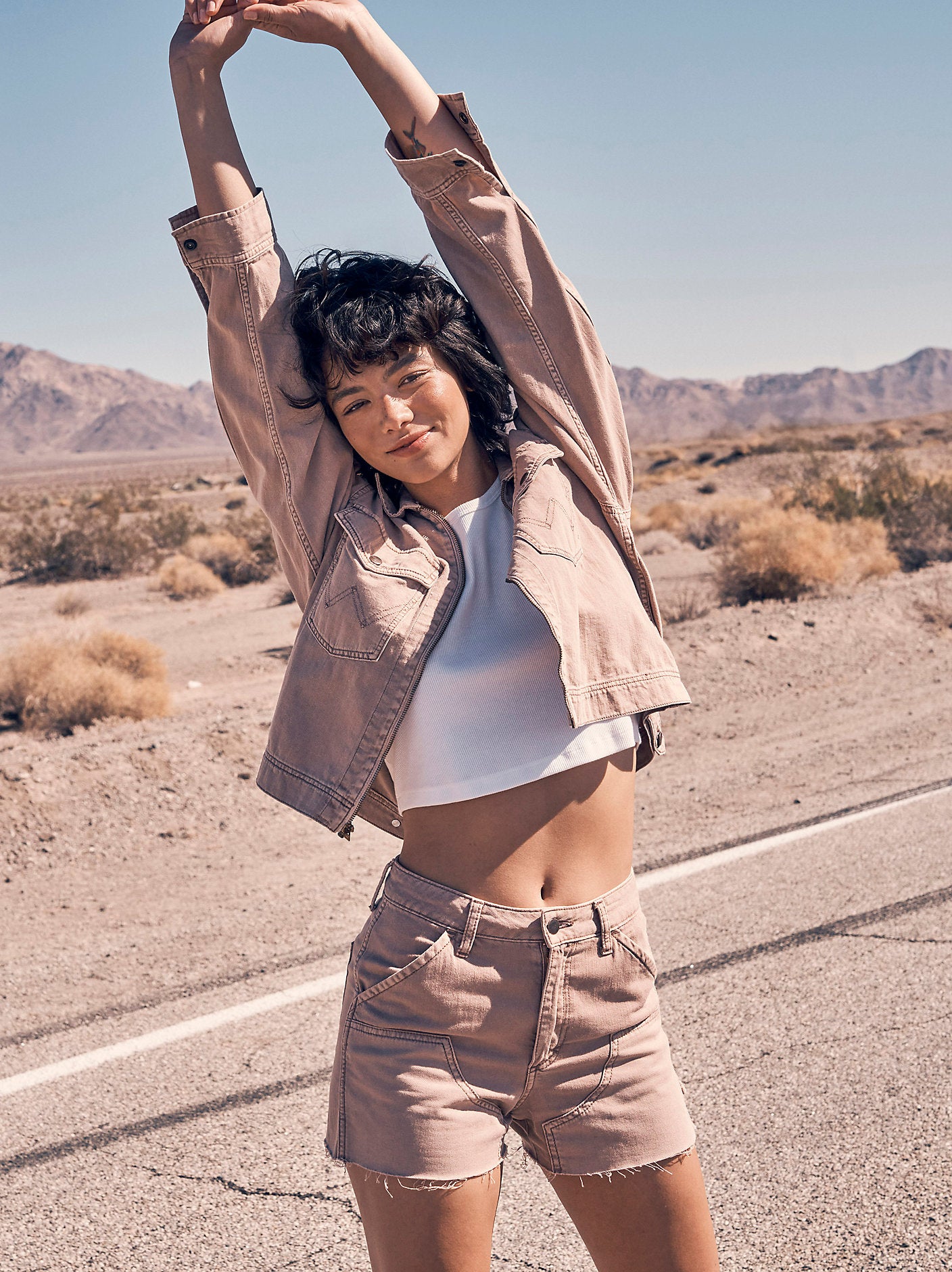 Wrangler - Cowboy Carpenter Short - Raw Umber -