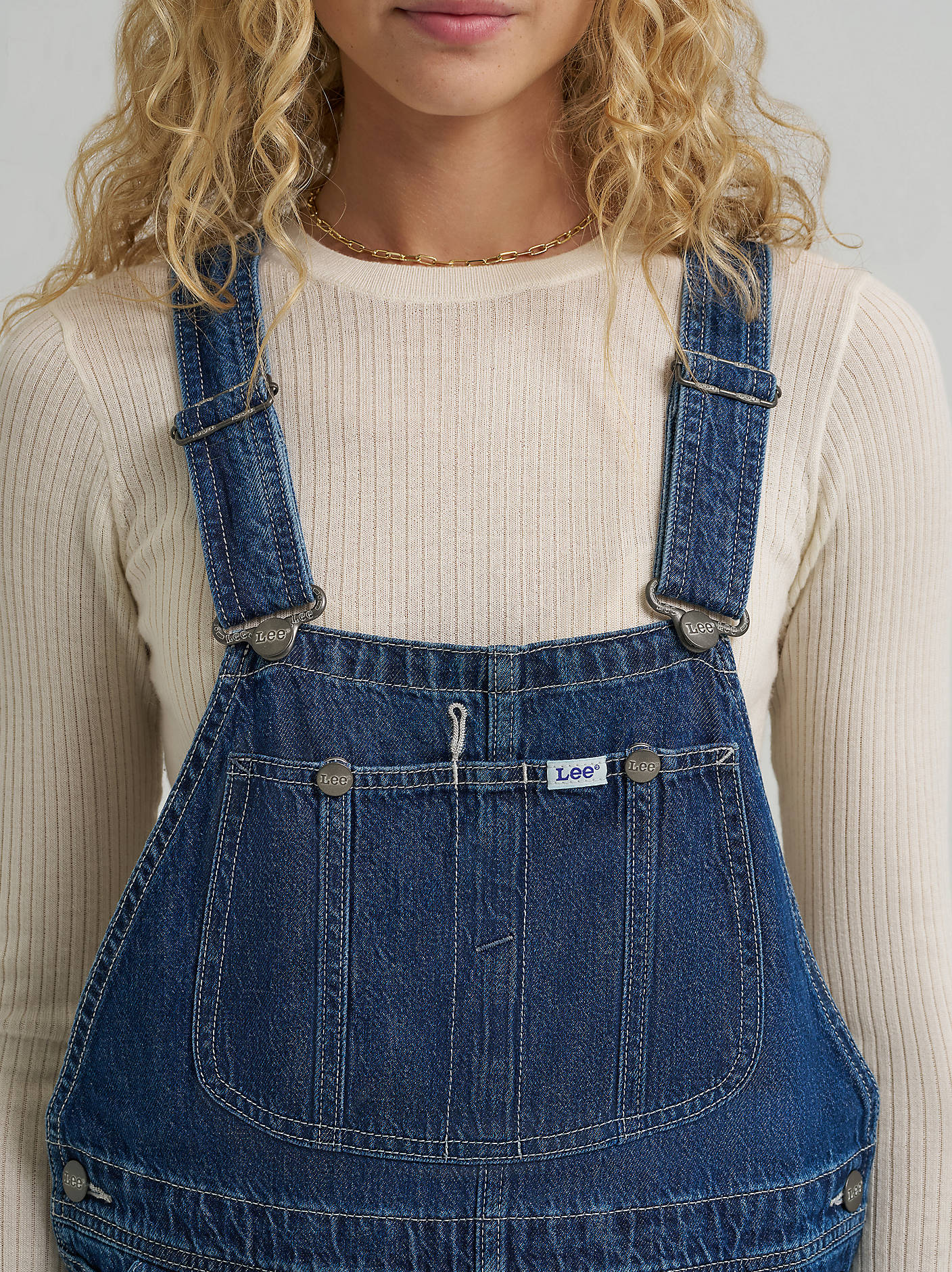 Lee - Relaxed Overall in Blue Theory DX -