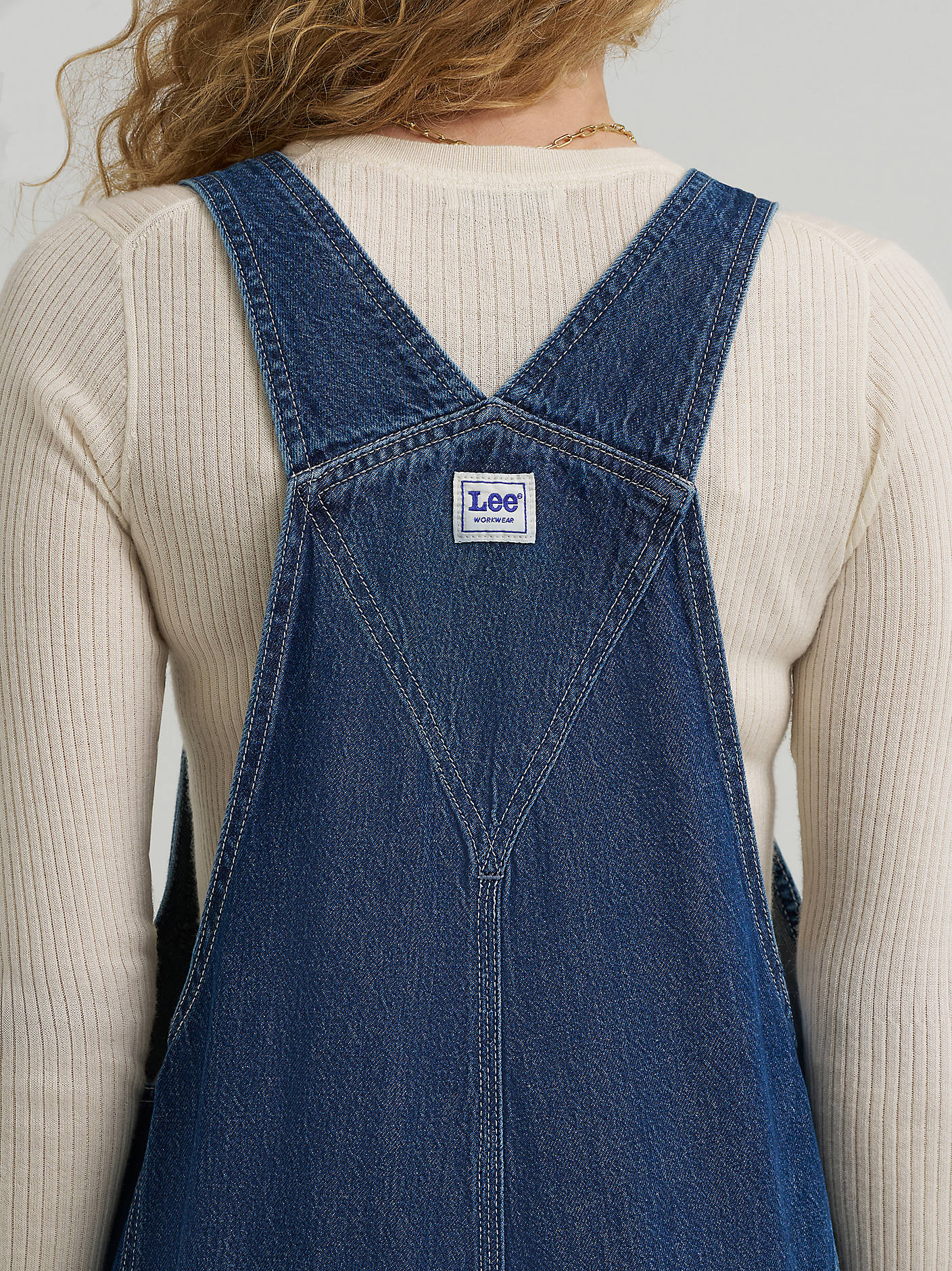 Lee - Relaxed Overall in Blue Theory DX -