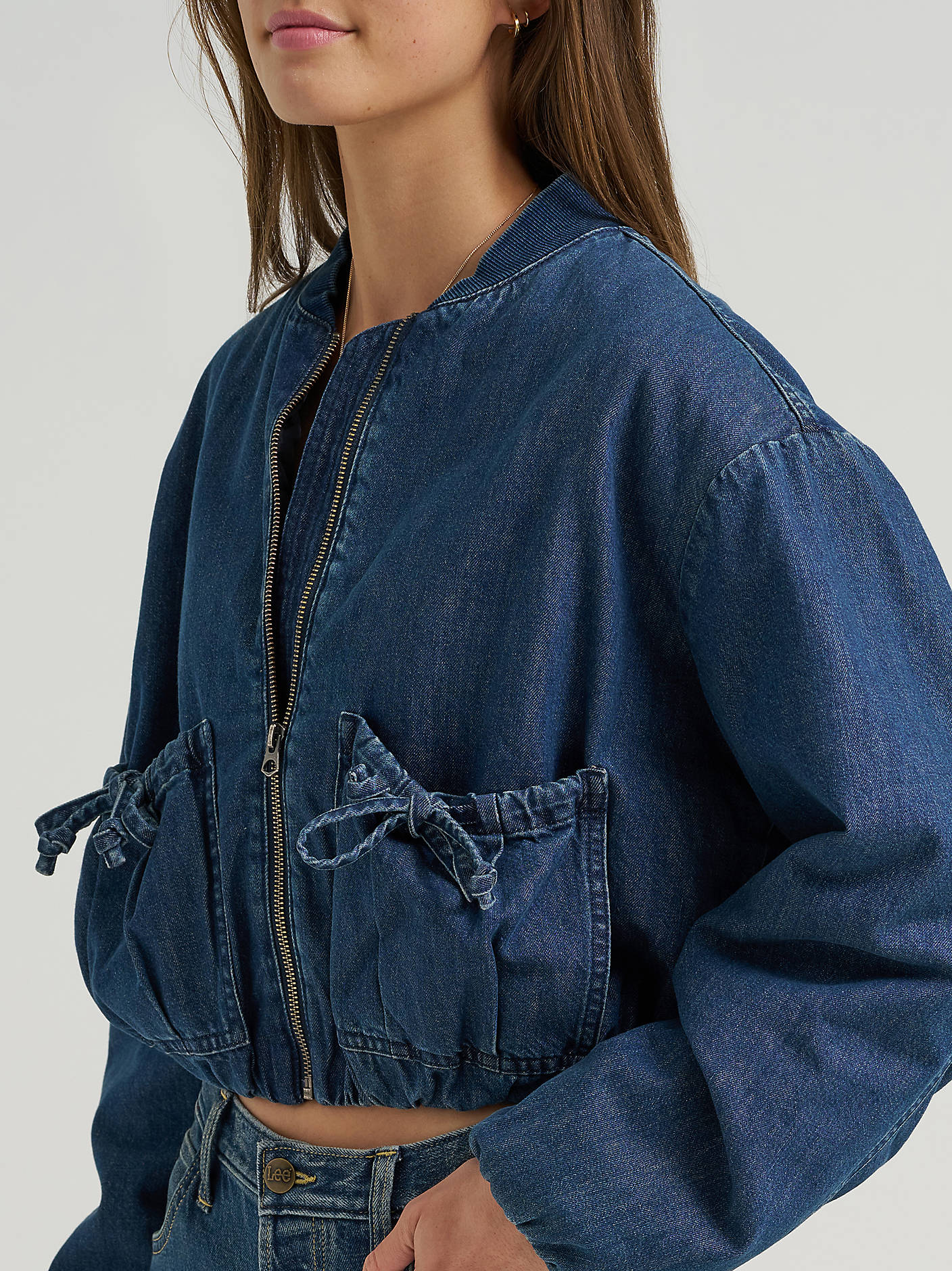 Lee - Oversized Bubble Jacket - Mid Pacific -