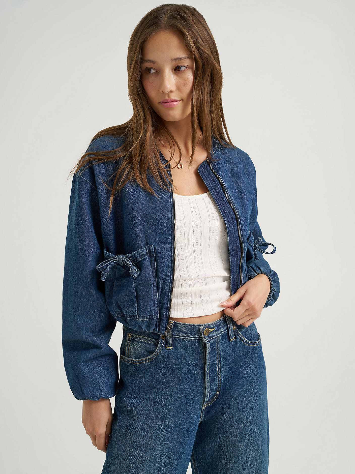 Lee - Oversized Bubble Jacket - Mid Pacific -