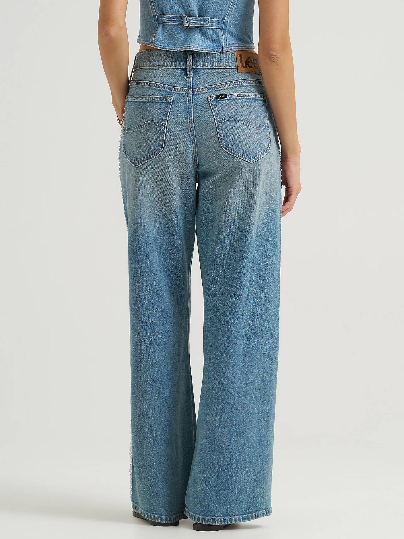 Lee - Low Slung Slouch Baggy Jean - Forever Light -