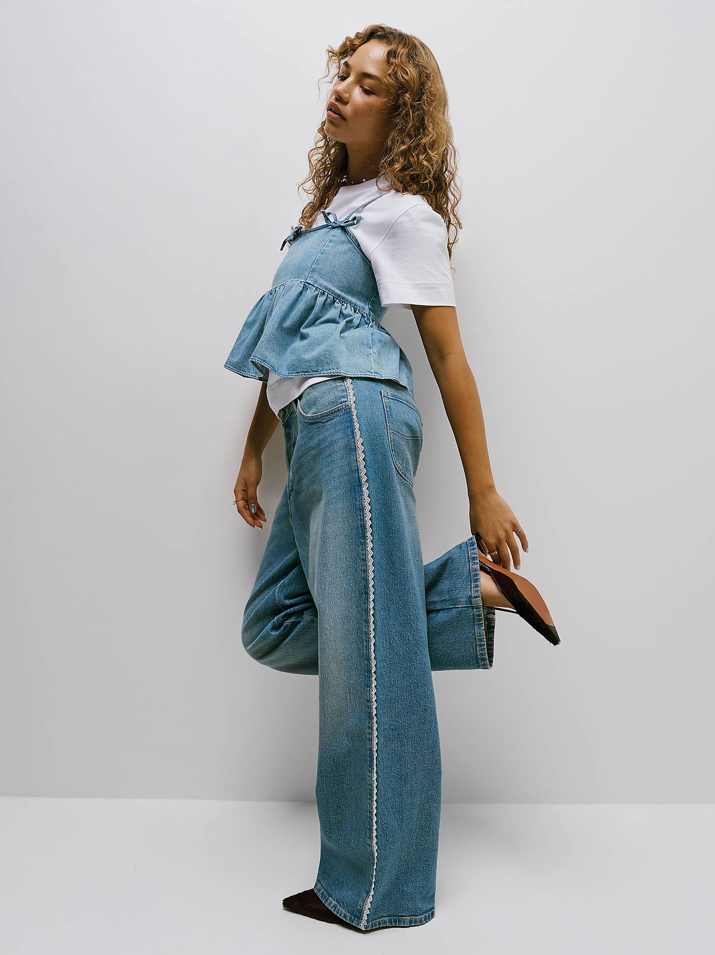 Lee - Low Slung Slouch Baggy Jean - Forever Light -