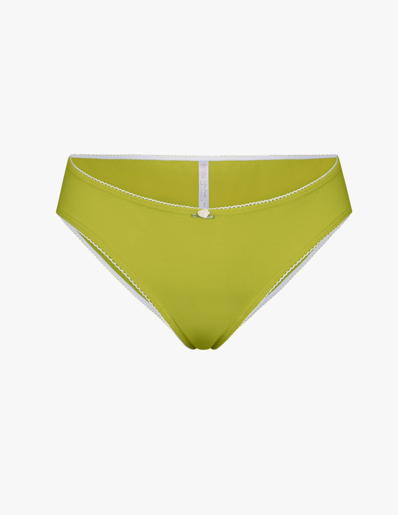 Rat Boi - Low Rise Underwear - Avocado -