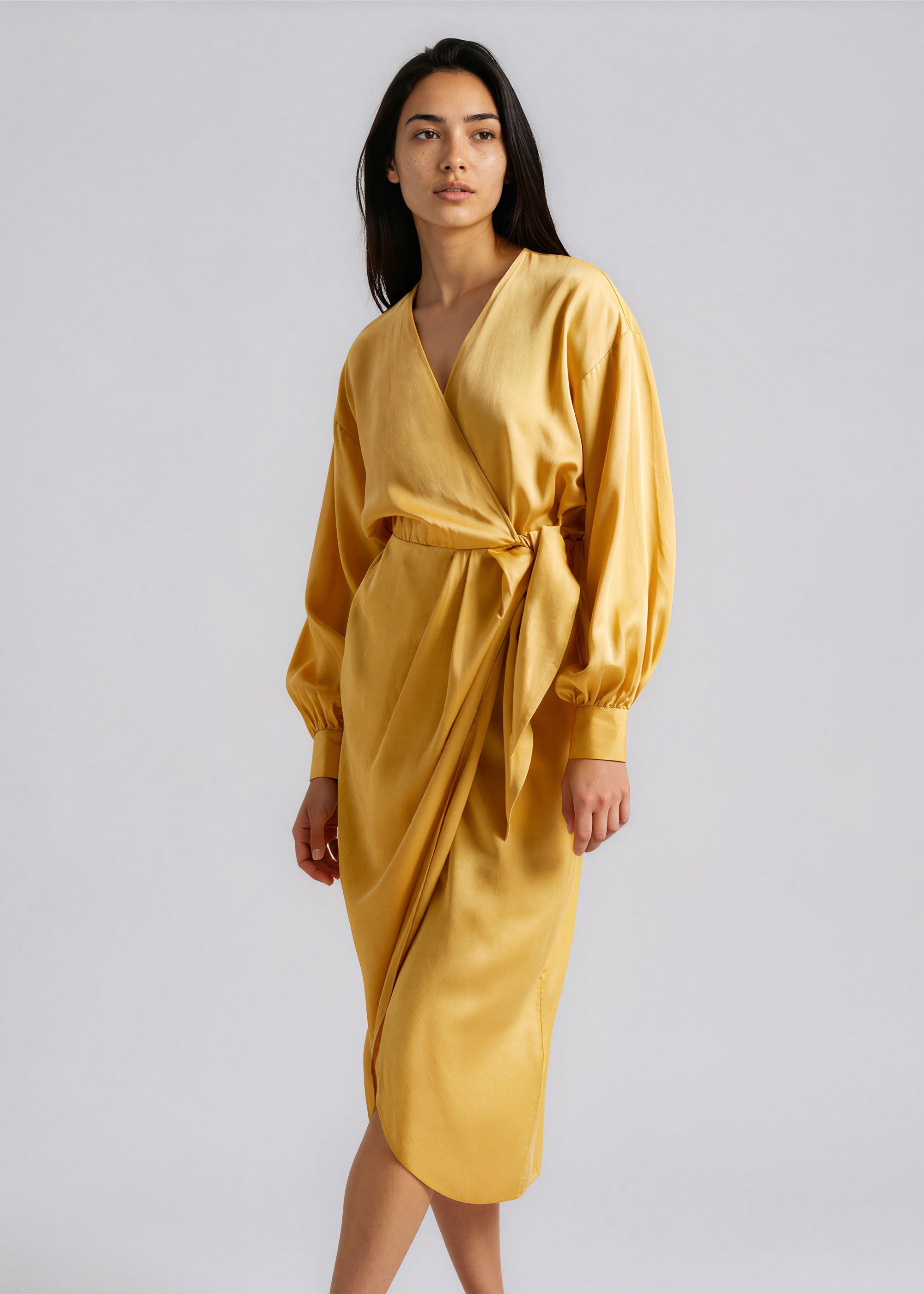 & Other Stories - Matilde Short Dress - Yellow -